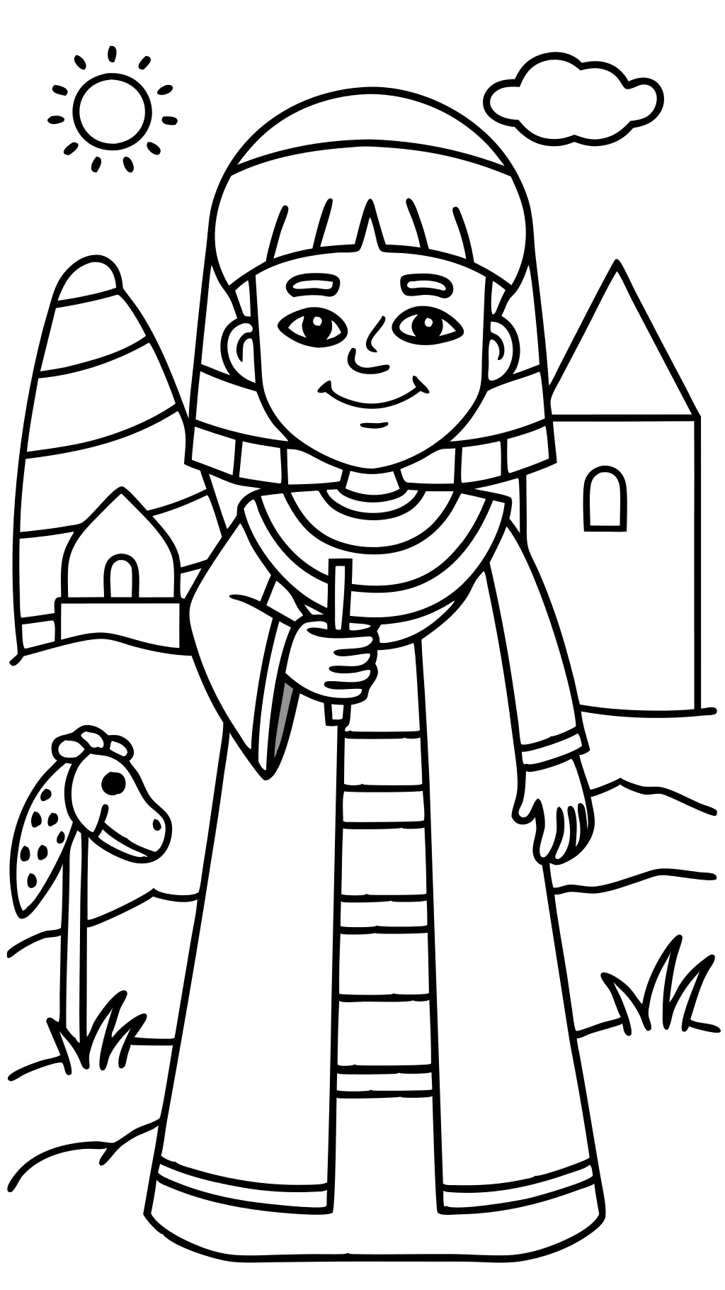 joseph coloring pages